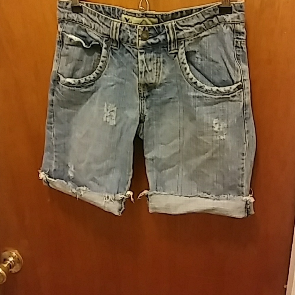 Light Blue Boy shorts